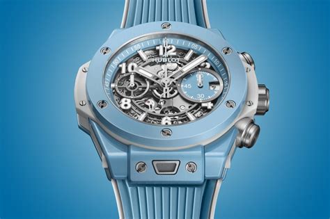 hublot sky blue unico|Hublot unico nespresso.